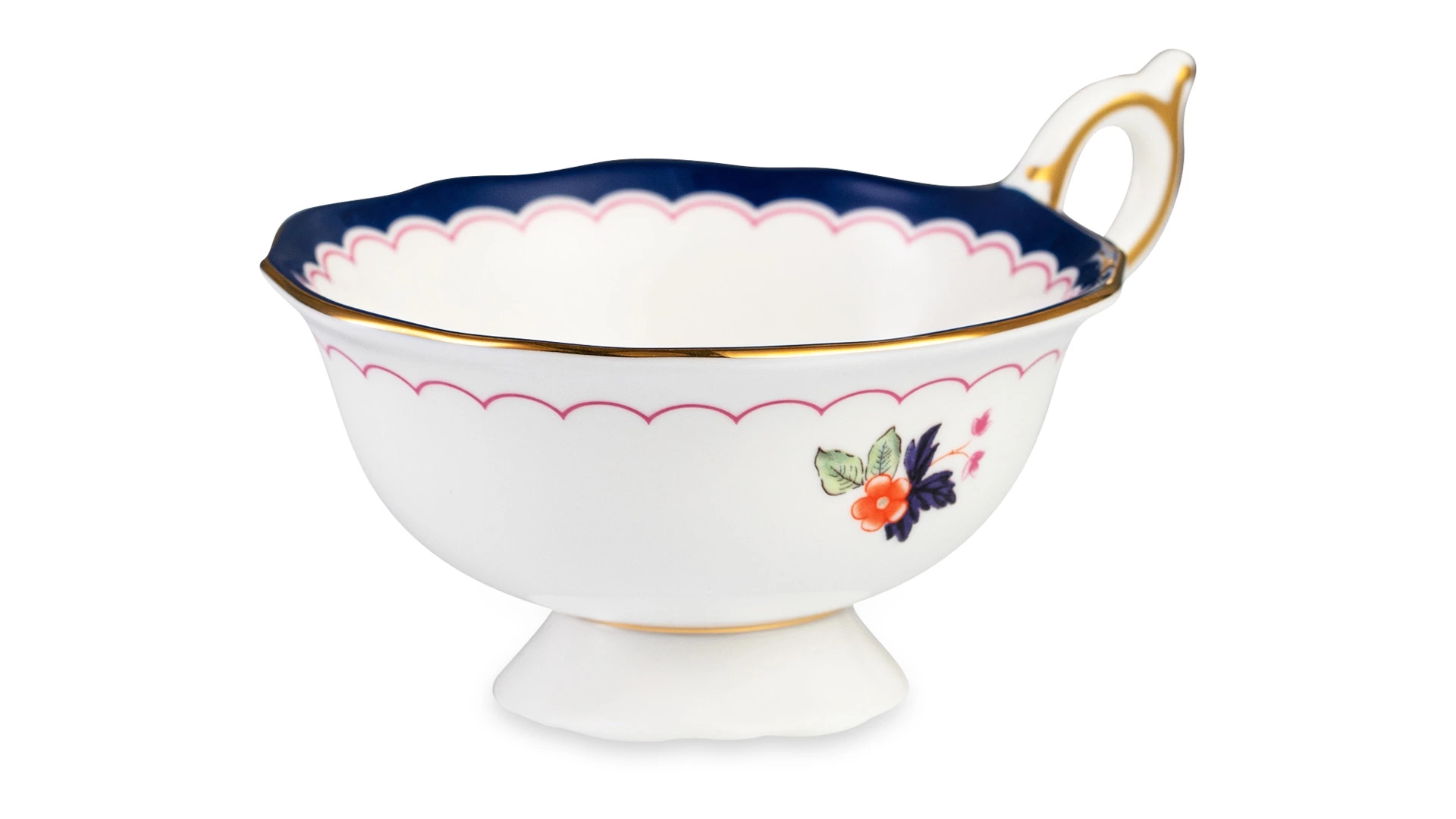 Чашка чайная с блюдцем Wedgwood Wonderlust Цветущий жасмин 140 мл, фарфор, п/к