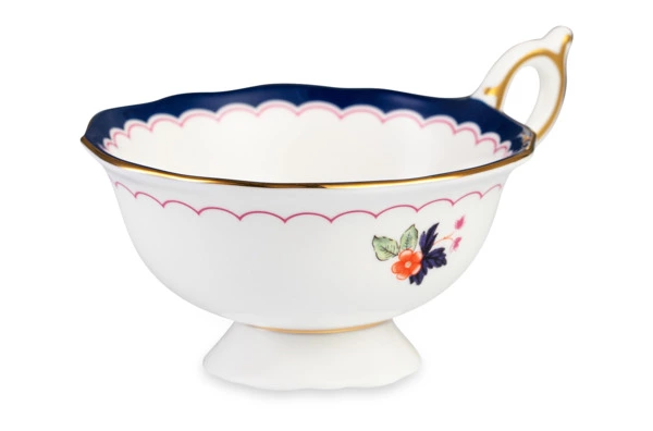 Чашка чайная с блюдцем Wedgwood Wonderlust Цветущий жасмин 140 мл, фарфор, п/к