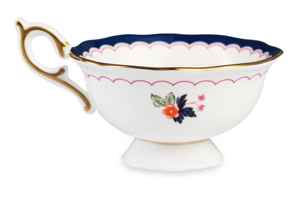 Чашка чайная с блюдцем Wedgwood Wonderlust Цветущий жасмин 140 мл, фарфор, п/к