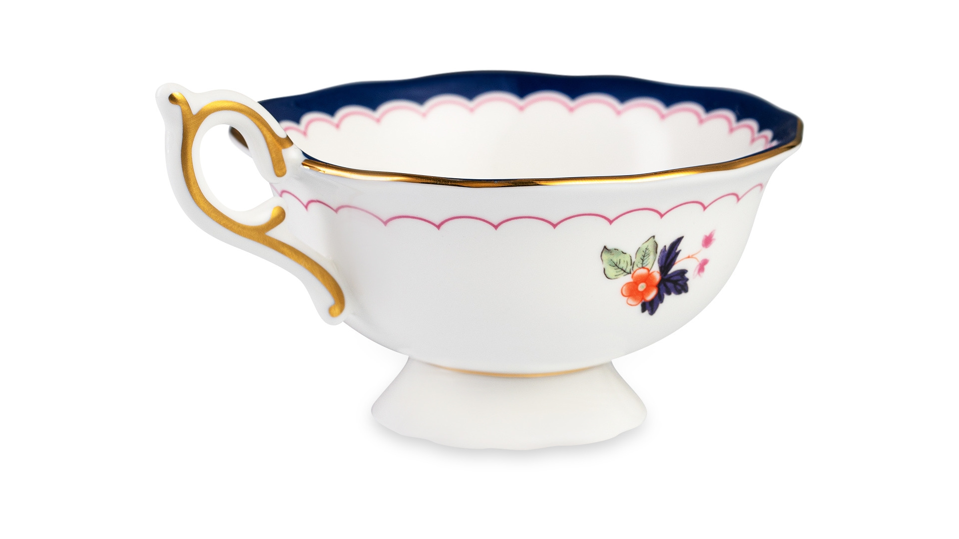 Чашка чайная с блюдцем Wedgwood Wonderlust Цветущий жасмин 140 мл, фарфор, п/к