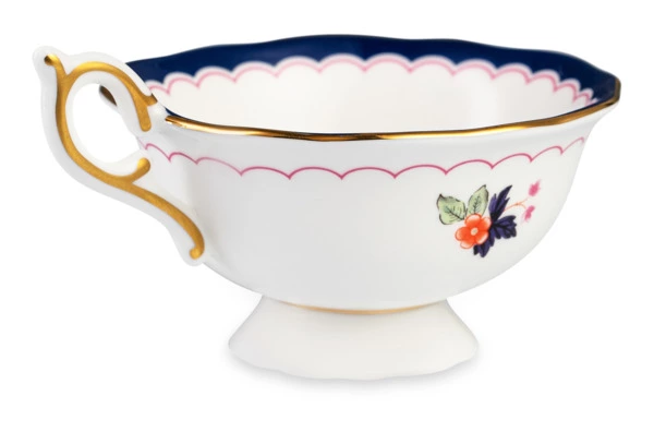 Чашка чайная с блюдцем Wedgwood Wonderlust Цветущий жасмин 140 мл, фарфор, п/к