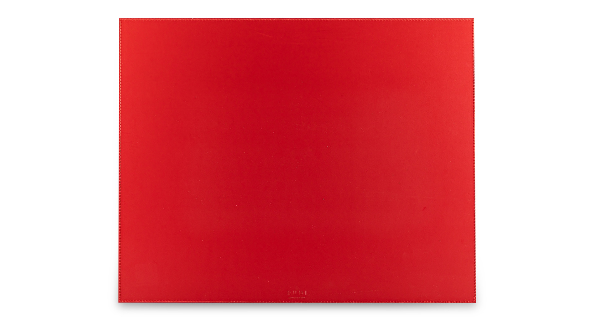 Салфетка подстановочная прямоугольная Rudi Питагора 49,5х39,5 см, красная