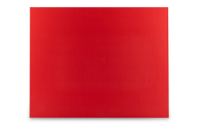 Салфетка подстановочная прямоугольная Rudi Питагора 49,5х39,5 см, красная