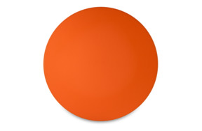 Салфетка подстановочная круглая Rudi Питагора 39,5 см, оранжевый