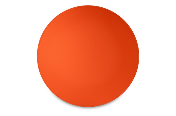 Салфетка подстановочная круглая Rudi Питагора 39,5 см, оранжевый