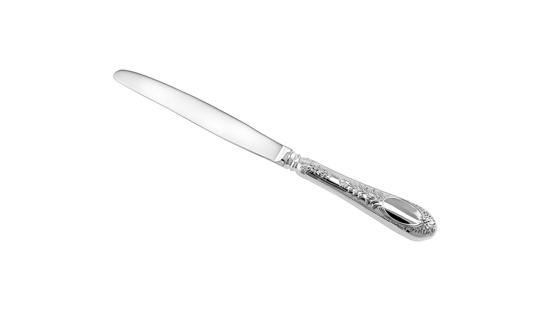 Нож столовый АргентА Classic Фамильный 50,43 г, серебро 925