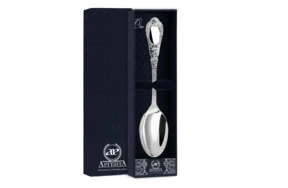 Ложка чайная АрентА Classic Фамильная 48,15 г, серебро 925