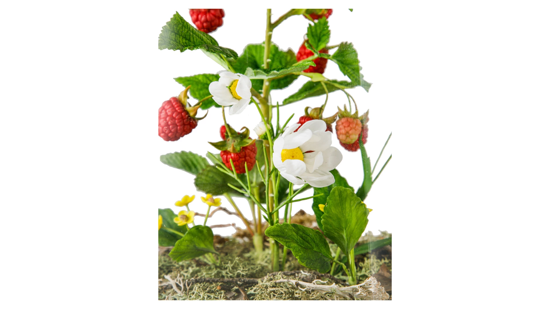 Композиция из холодного фарфора Ягодное лето