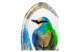 Скульптура MALERAS Colorina птица 10,5х17,5 см, голубая