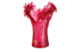 Ваза Cristal de Paris Лилии 20 см, красная