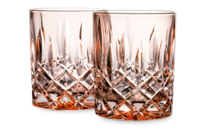 Набор стаканов для виски Nachtmann Noblesse 295 мл, 2 шт, стекло, розовый, п/к