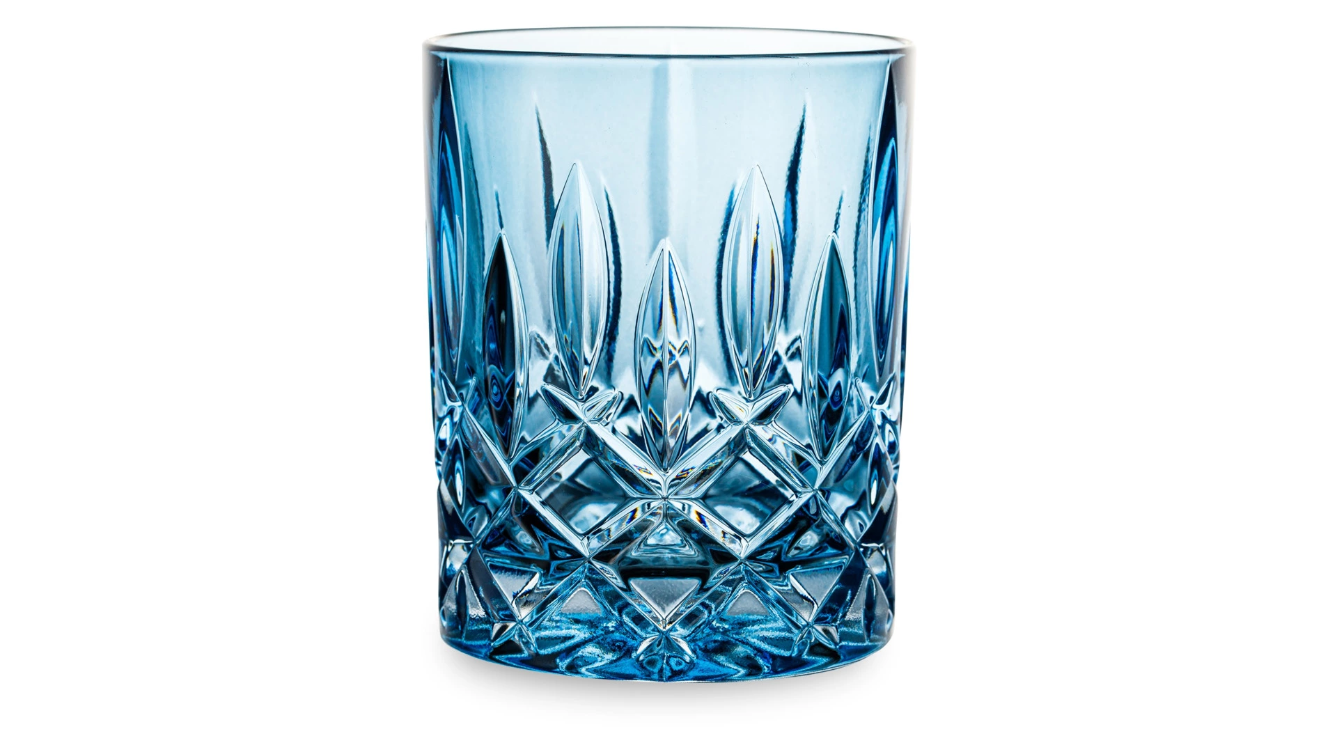 Набор стаканов для виски Nachtmann NOBLESSE COLORS 295 мл, 2 шт, стекло хрустальное, синий, п/к