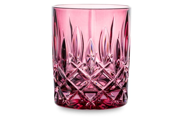 Набор стаканов для виски Nachtmann NOBLESSE COLORS 295 мл, 2 шт, стекло хрустальное, малиновый, п/к