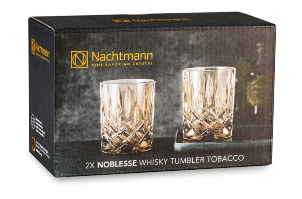 Набор стаканов для виски Nachtmann NOBLESSE COLORS 295 мл, 2 шт, стекло хрустальное, бронзовый, п/к