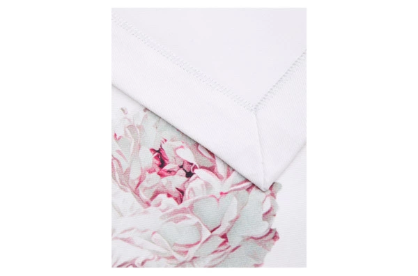 Салфетка сервировочная Atmosphere Номе Пион белый 40х40 см, хлопок