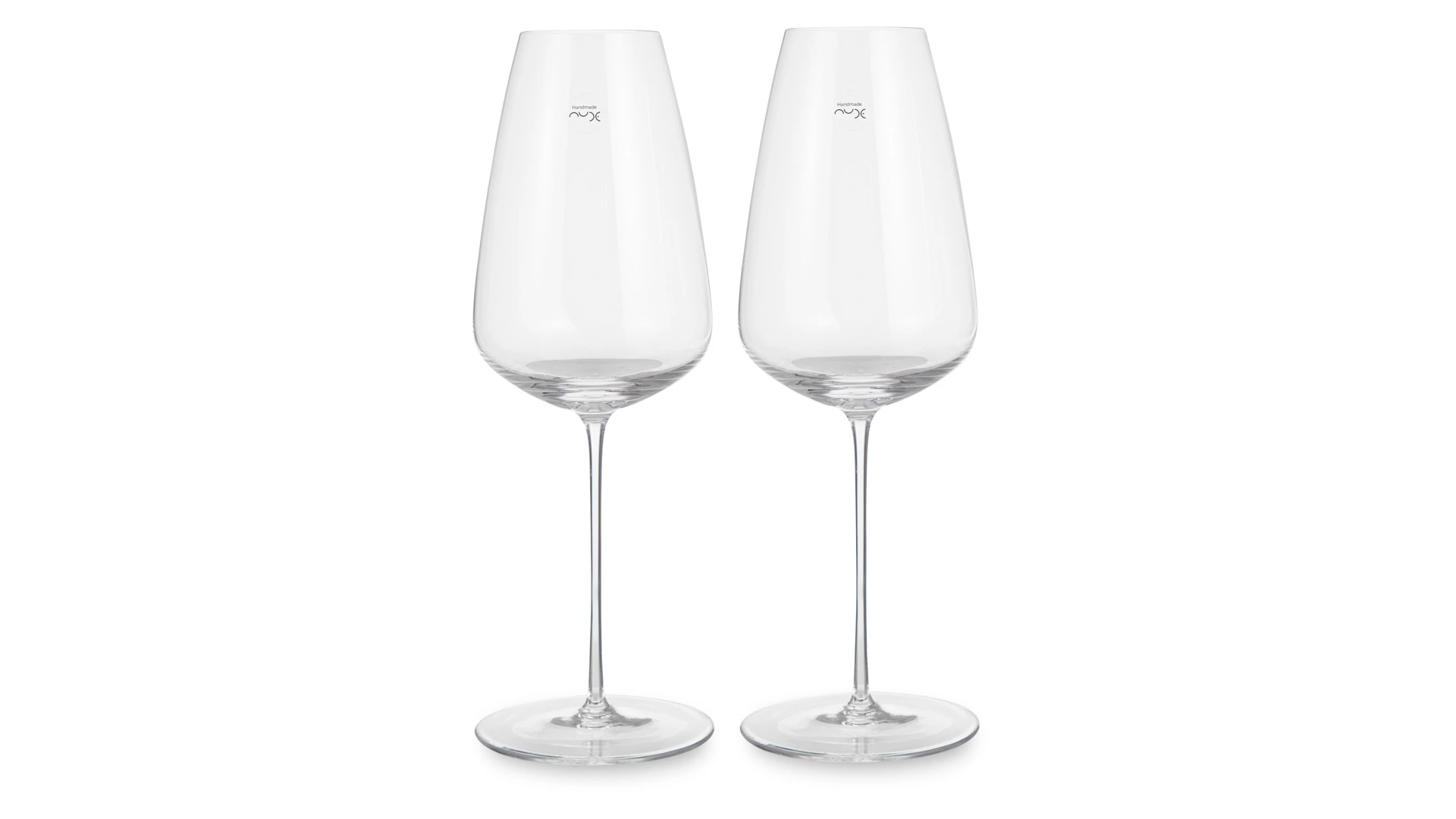 Набор бокалов для шампанского Nude Glass Невидимая ножка 450 мл, 2 шт, хрусталь