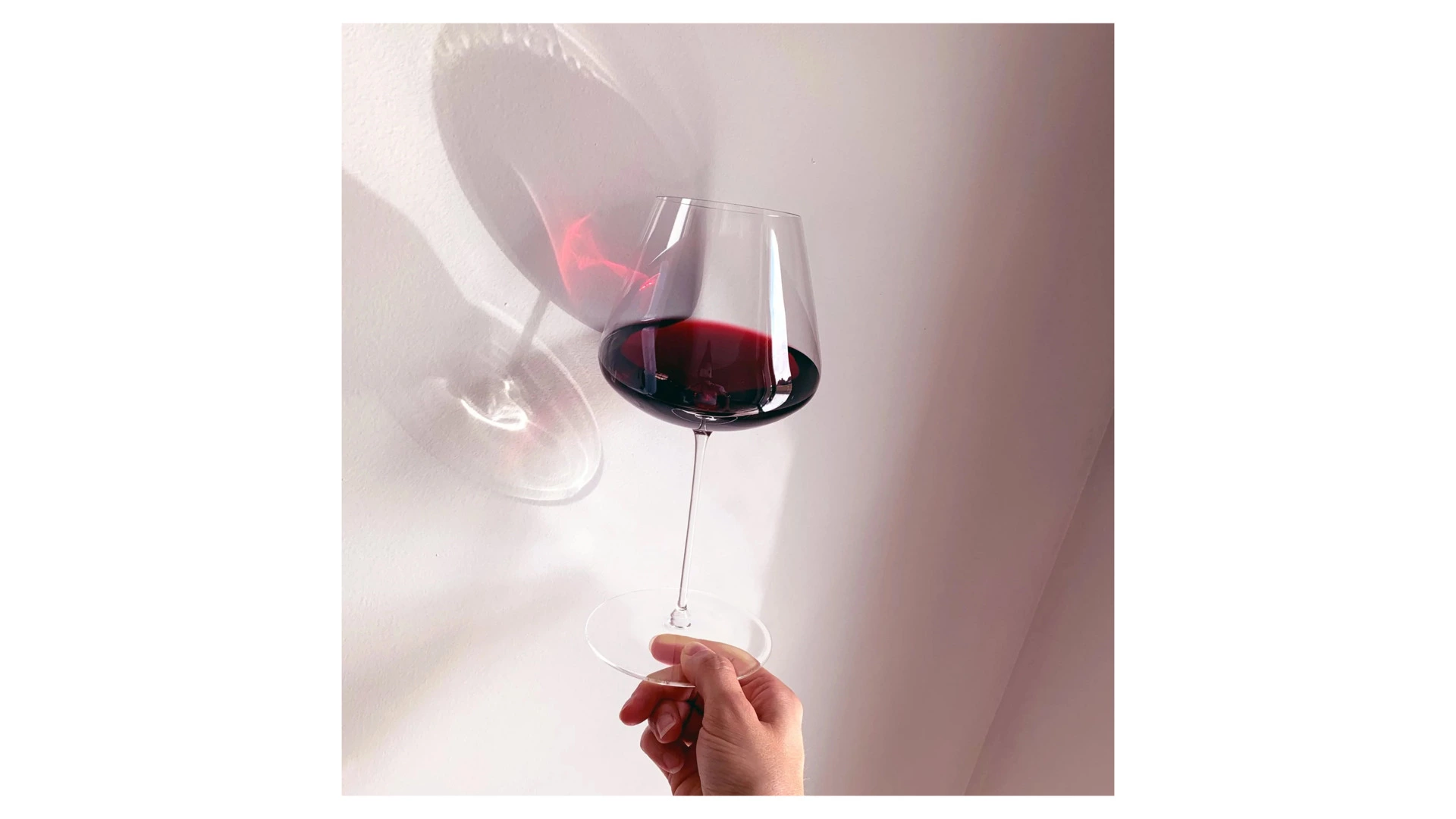 Набор бокалов для красного вина Nude Glass Невидимая ножка 650 мл, 2 шт, хрусталь