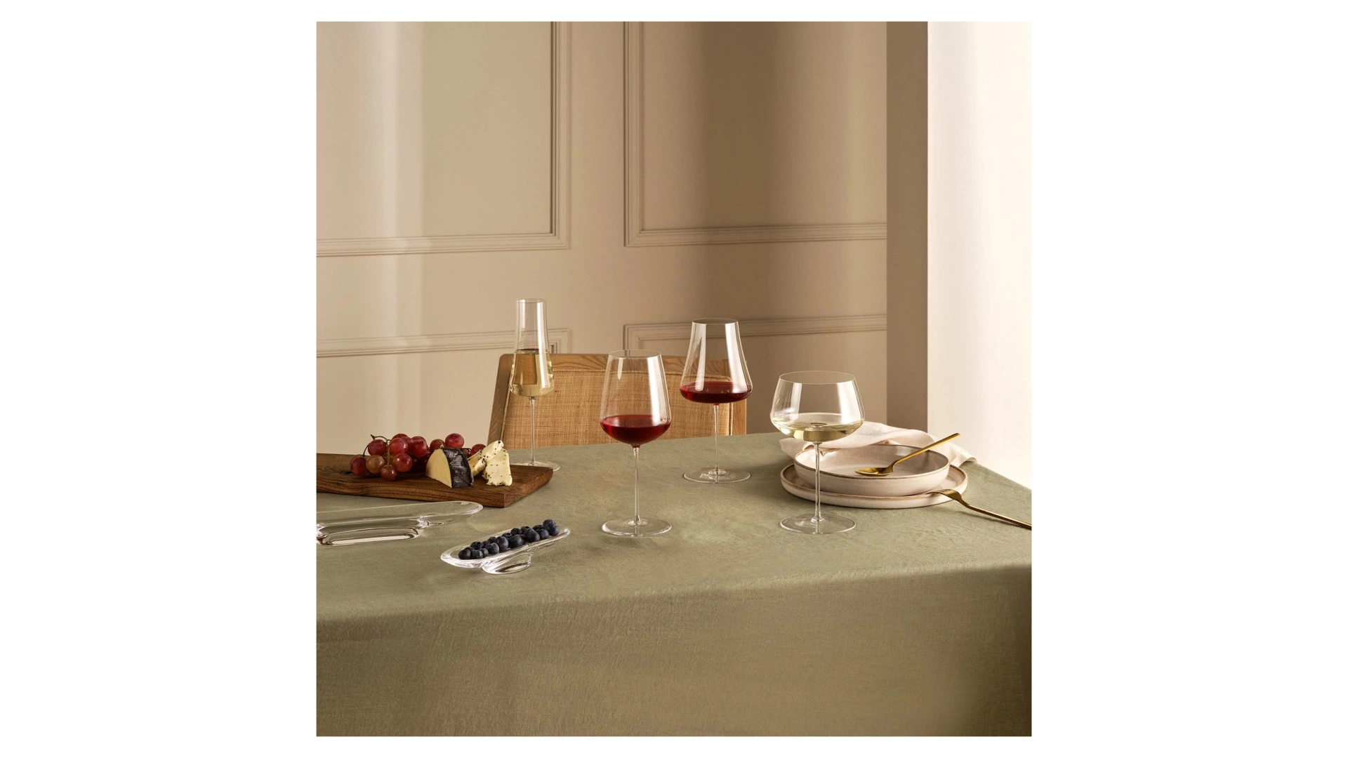 Набор бокалов для красного вина Nude Glass Невидимая ножка 650 мл, 2 шт, хрусталь