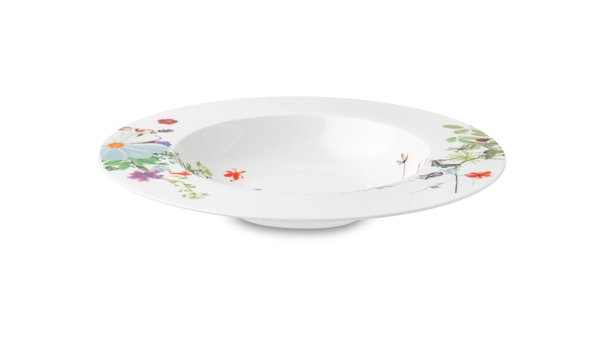 Тарелка суповая Rosenthal Горный воздух 23 см, фарфор костяной
