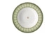 Тарелка суповая Rosenthal Swarovski Сигнум 24 см, фарфор, зеленая
