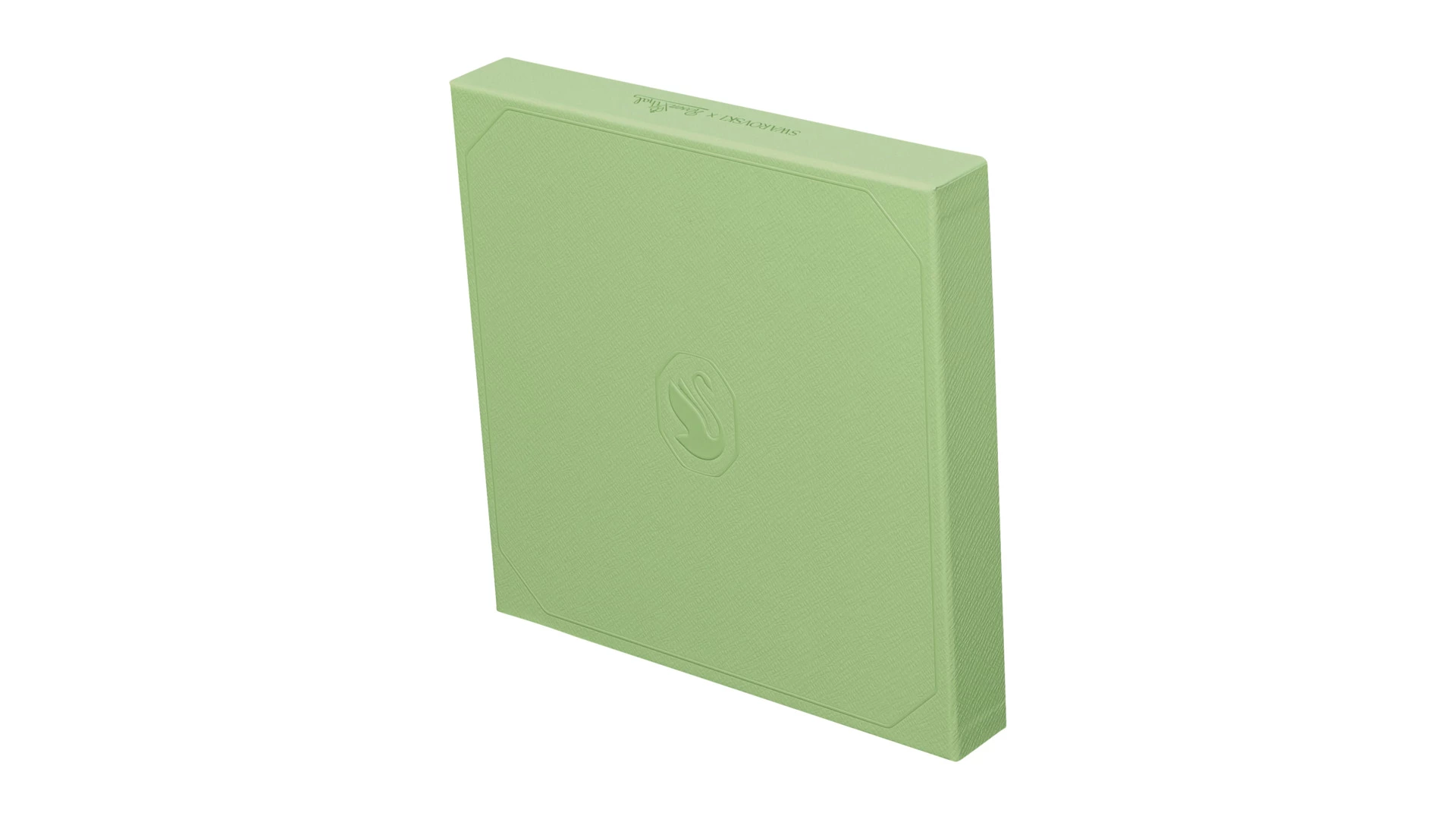 Тарелка суповая Rosenthal Swarovski Сигнум 24 см, фарфор, зеленая