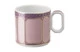 Набор чашек для эспрессо с блюдцами Rosenthal Swarovski Сигнум 80 мл, 2 шт, фарфор, зеленый, розовый