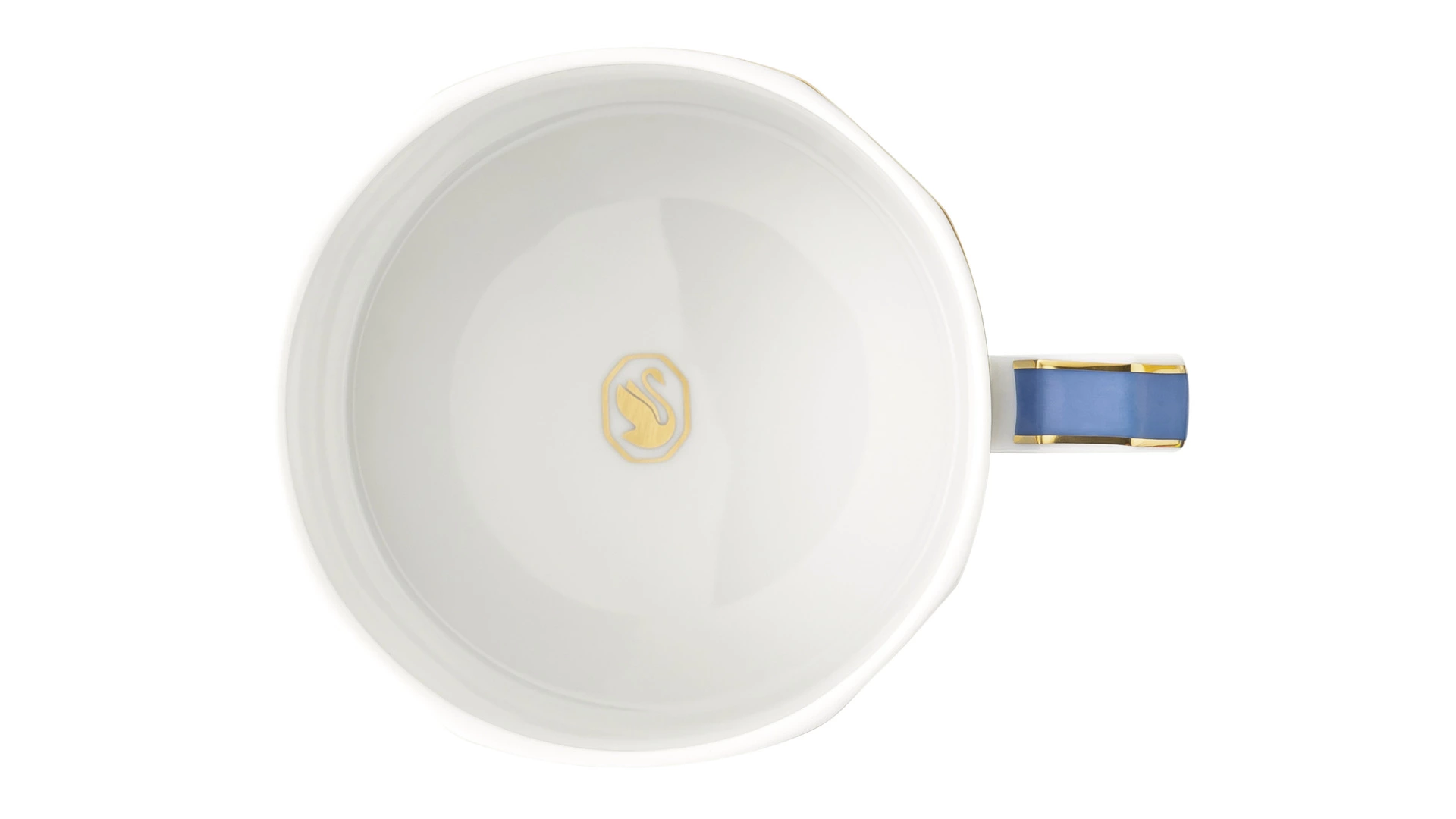 Набор чашек чайных с блюдцами Rosenthal Swarovski Сигнум 260 мл, 2 шт, фарфор, голубой, желтый