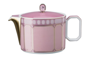 Чайник Rosenthal Сваровски 750 мл, фарфор, розовый