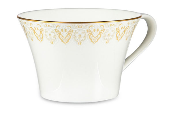 Чашка чайная Narumi Аврора Шампань 270 мл, фарфор костяной