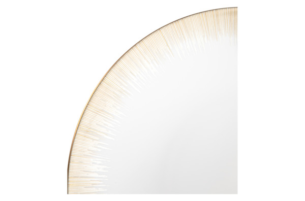 Тарелка обеденная Narumi Сверкающее Золото 28 см, фарфор костяной
