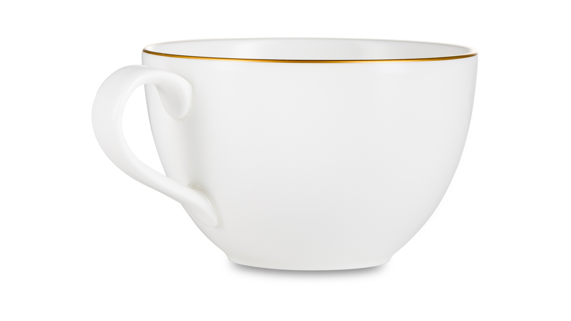 Чашка чайная Narumi Сверкающее Золото 270 мл, фарфор костяной