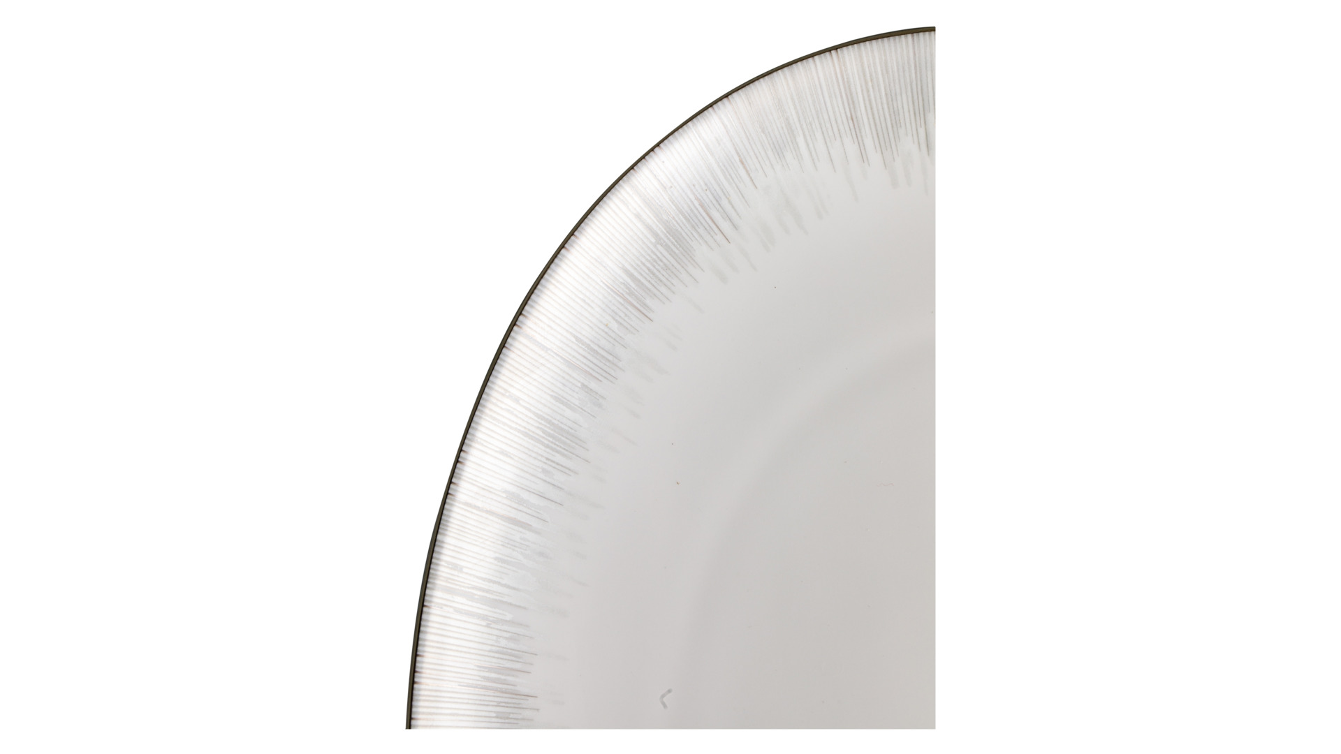 Блюдо овальное Narumi Сверкающая Платина 38 см, фарфор костяной