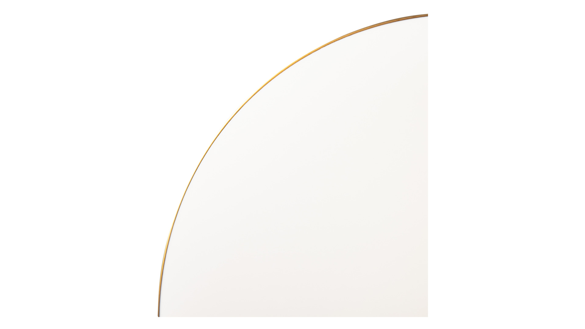 Тарелка обеденная Narumi Золотая линия 28 см, фарфор костяной