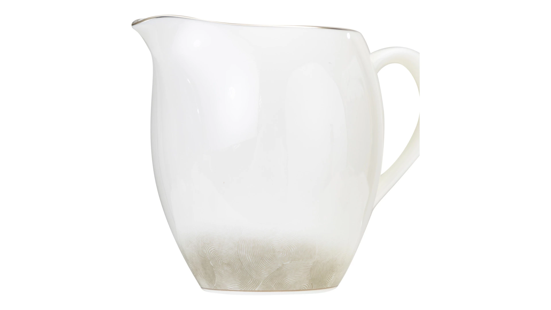 Молочник Narumi Лабиринт 310 мл, фарфор костяной