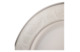 Тарелка обеденная Narumi Платиновый ноктюрн 27 см, фарфор костяной