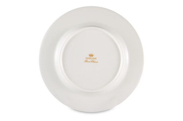 Тарелка пирожковая Narumi Платиновый ноктюрн 16 см, фарфор костяной