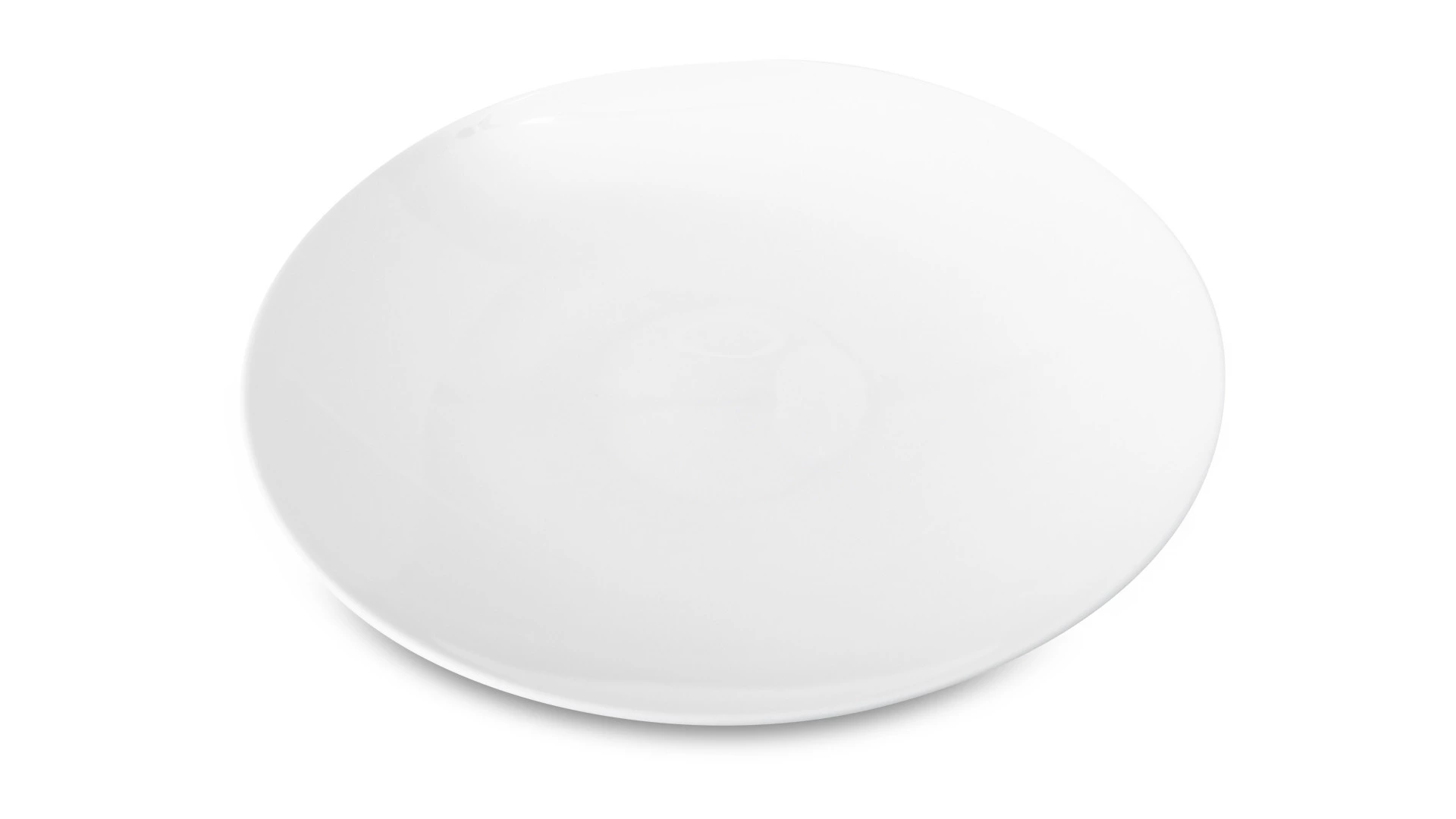 Тарелка обеденная Narumi Белый декор 28 см, фарфор костяной