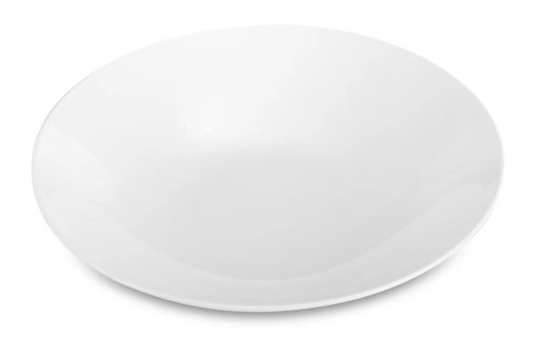 Тарелка суповая Narumi Белый декор 23 см, фарфор костяной