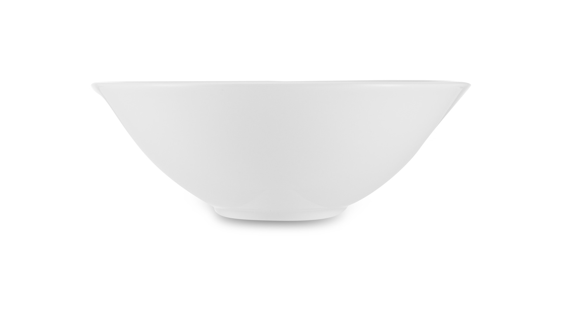 Салатник порционный Narumi Белый декор 16 см, фарфор костяной
