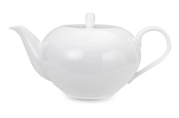 Чайник Narumi Белый декор 1,18 л, фарфор костяной