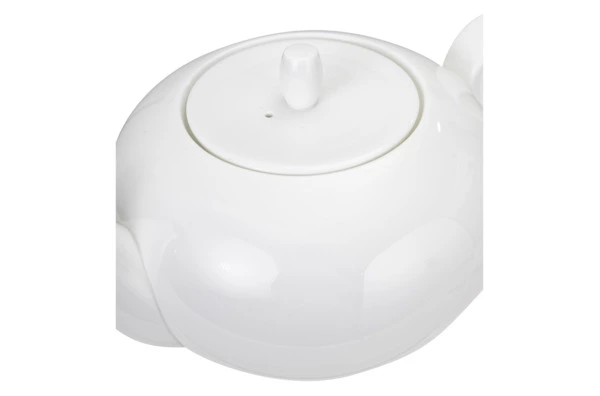 Чайник Narumi Белый декор 1,18 л, фарфор костяной