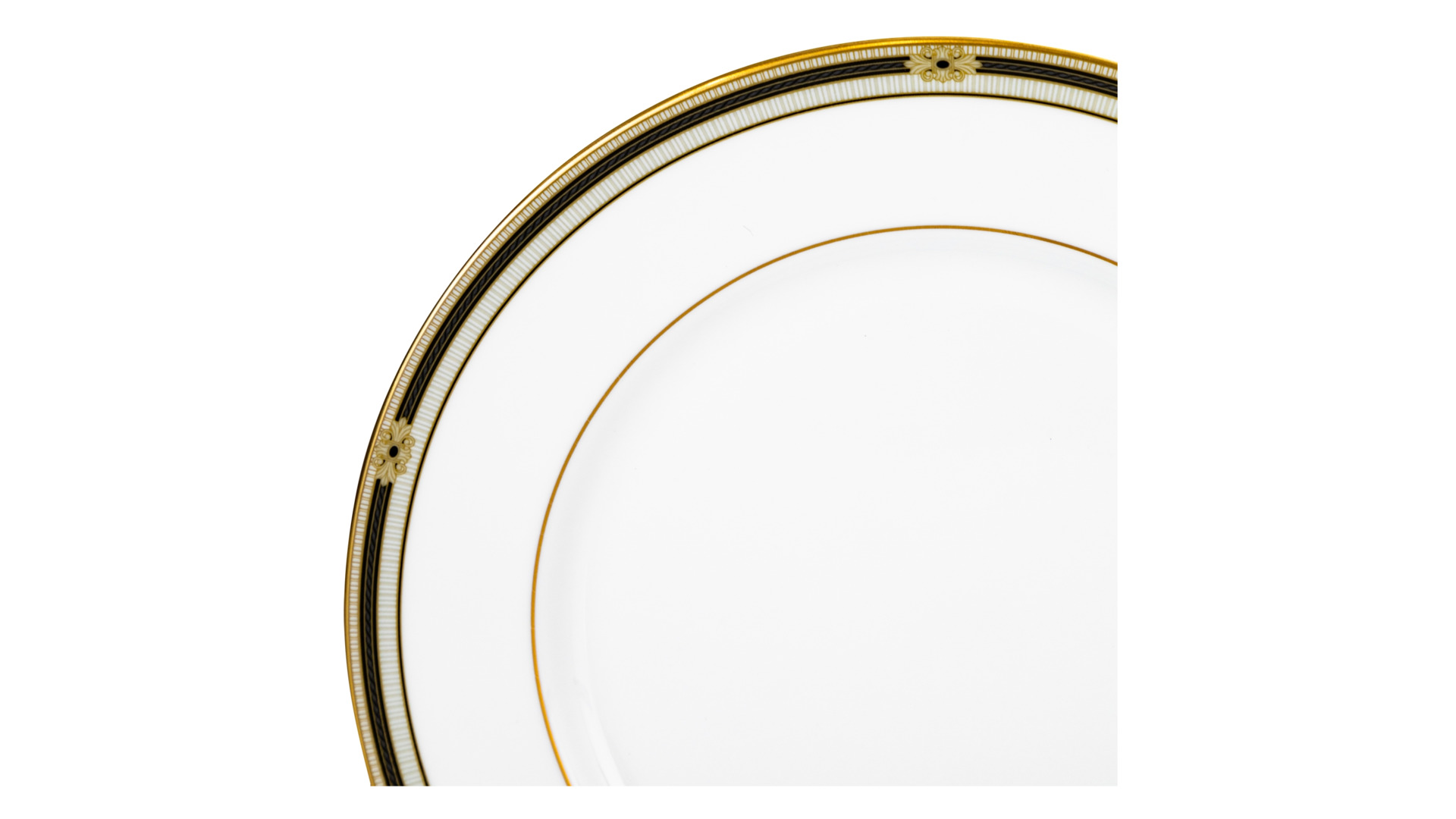 Тарелка обеденная Narumi Виндзор 27 см, фарфор костяной