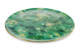Тарелка обеденная Narumi Малахит 26 см, фарфор костяной, зеленая
