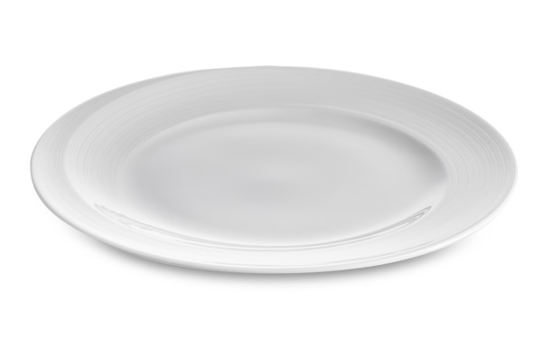 Тарелка обеденная Narumi Воздушный белый 27 см, фарфор костяной