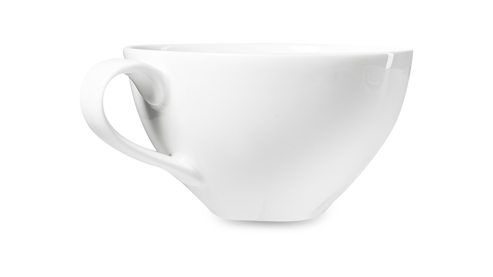 Чашка чайная Narumi Воздушный белый 350 мл, фарфор костяной