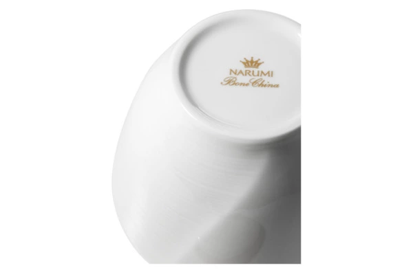 Сахарница Narumi Воздушный белый 340 мл, фарфор костяной