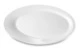 Блюдо овальное Narumi Воздушный белый 38 см, фарфор костяной