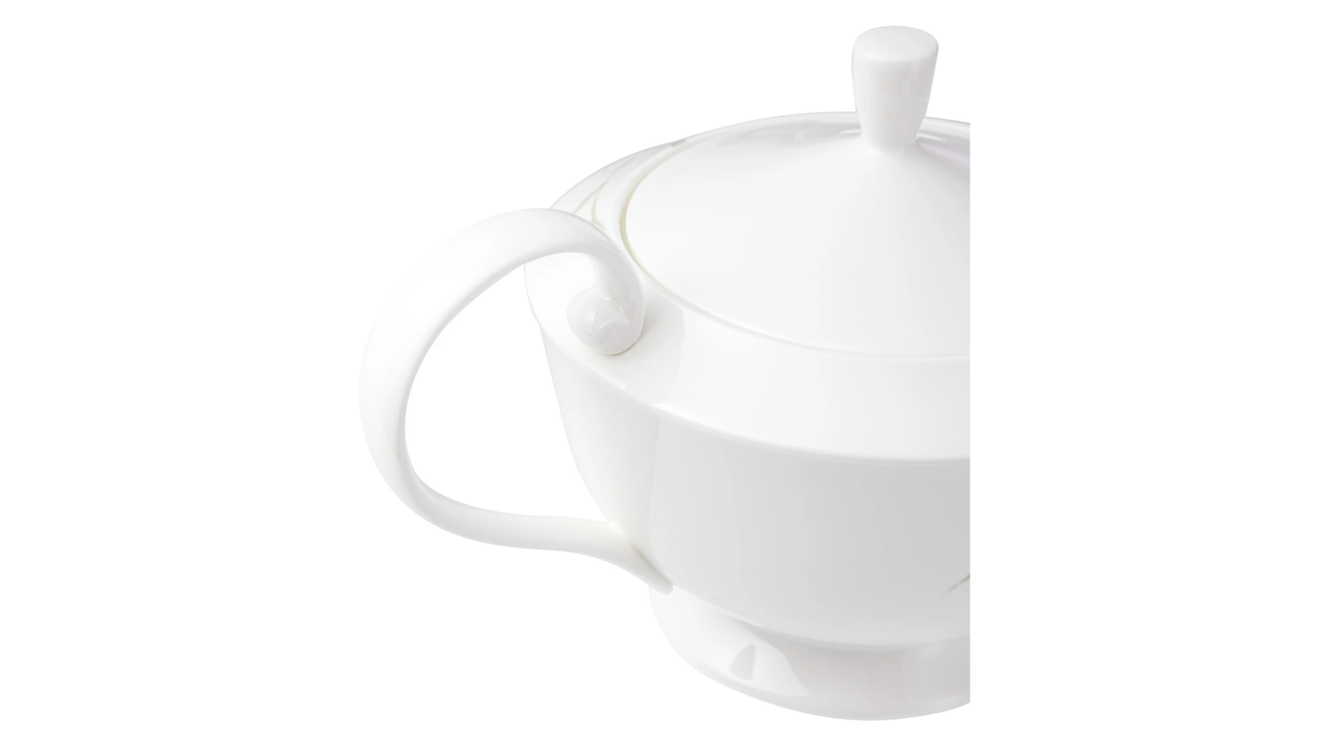 Чайник Narumi Ботаника 940 мл, фарфор костяной