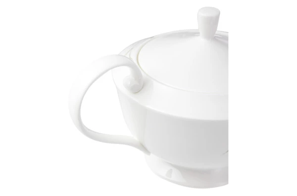 Чайник Narumi Ботаника 940 мл, фарфор костяной