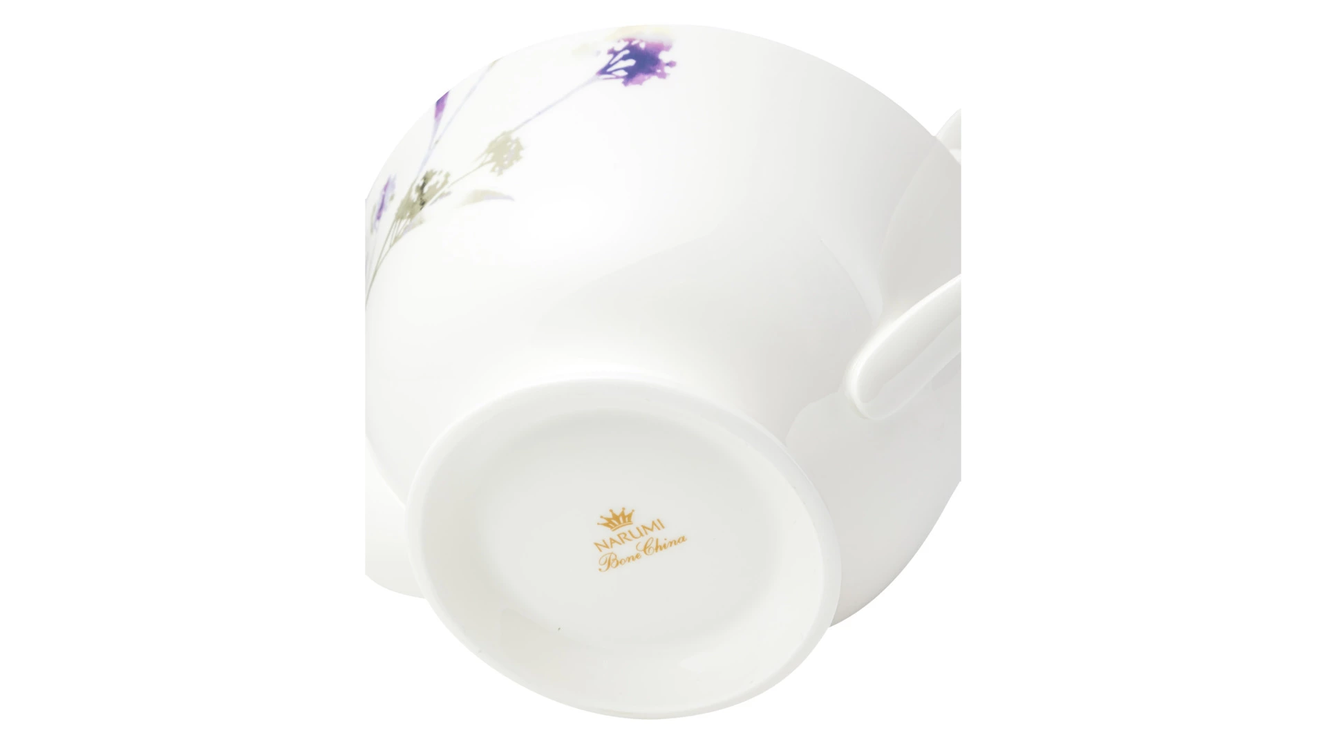 Чайник Narumi Ботаника 940 мл, фарфор костяной